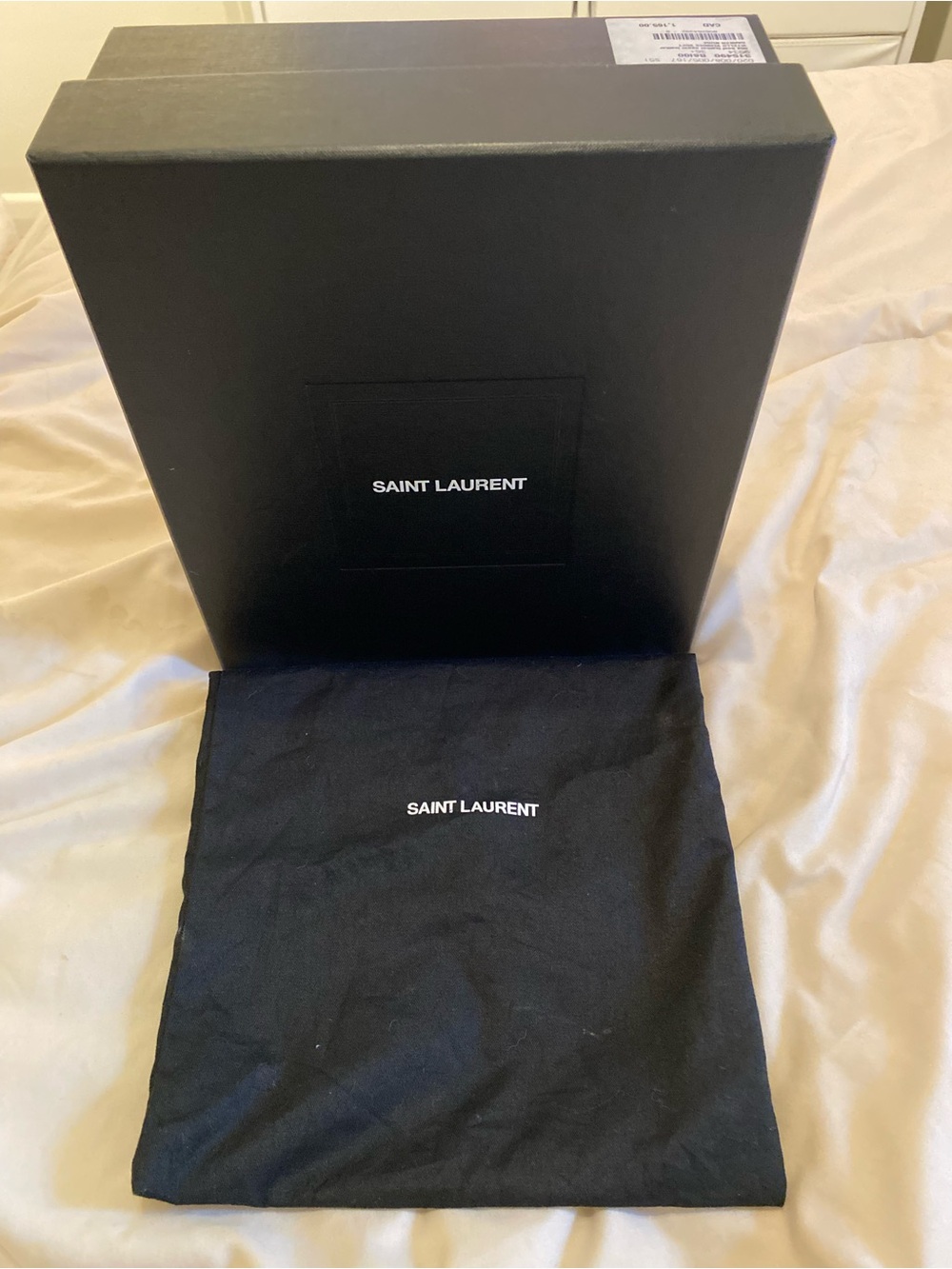 🛍️ Saint Laurent Authentic Branded Packaging Set. May Sell Separately.